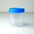 90mL Specimen Collection Cup, Blue Lid, Non-Sterile - Case of 300