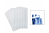 Cryogenic Storage Labels Sheet, Rectangular, 1.5–2 mL Tubes, 33  x 13 mm, White, 20 Sheets -Pack of 1700