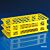 Tube Rack, 16/17mm, 60-Place, PP, Yellow