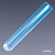 Test Tube, 12x75mm,(5mL), PS, Light Blue-Bag of 1000